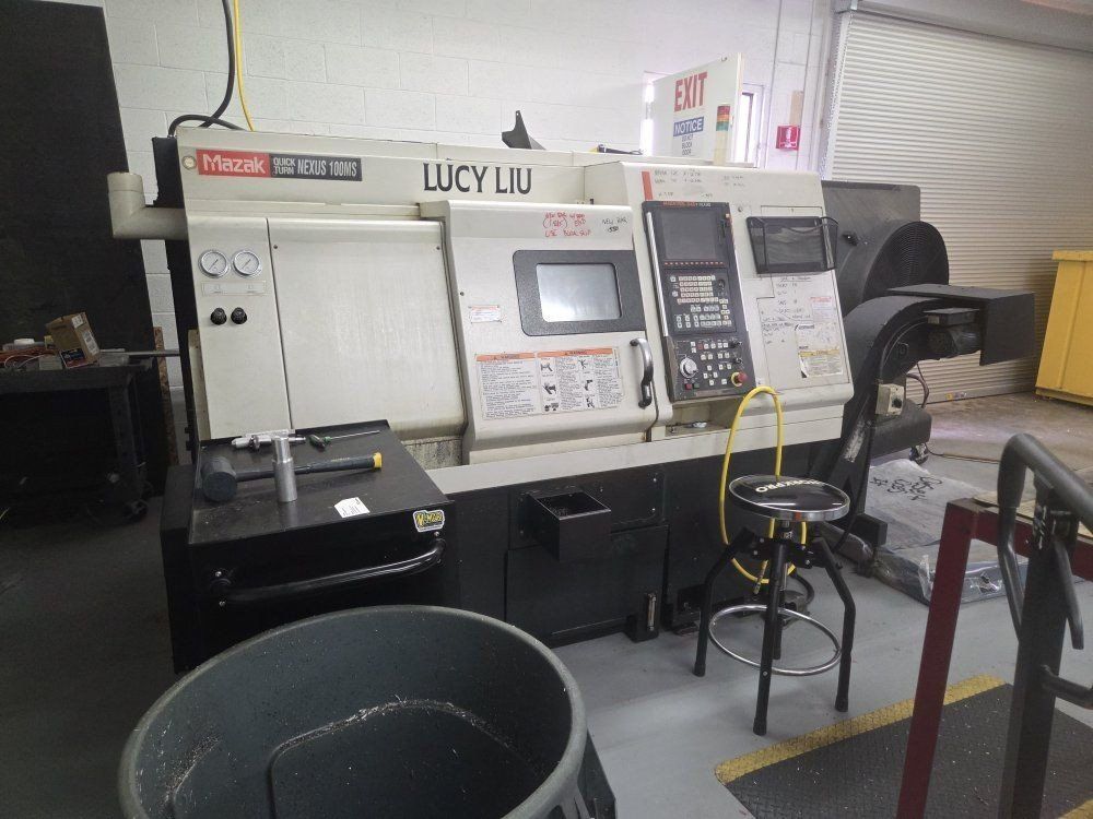 2005 Mazak Quick Turn Nexus 100MS CNC Turning Center Lathe Machine