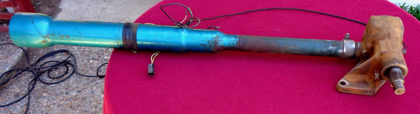 1955 dodge royal stock steering box with column