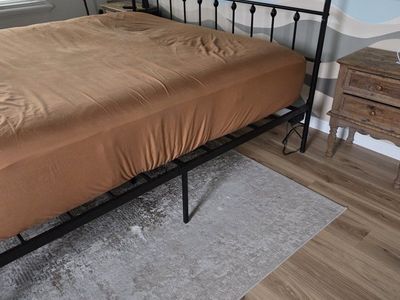 FREE - metal king bed frame