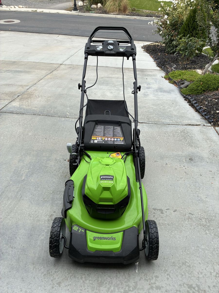 Greenworks Electric Lawnmower