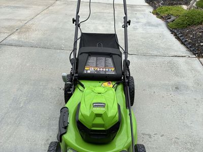 Greenworks Electric Lawnmower