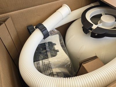 New Intex Sx2800 sand filter and pump