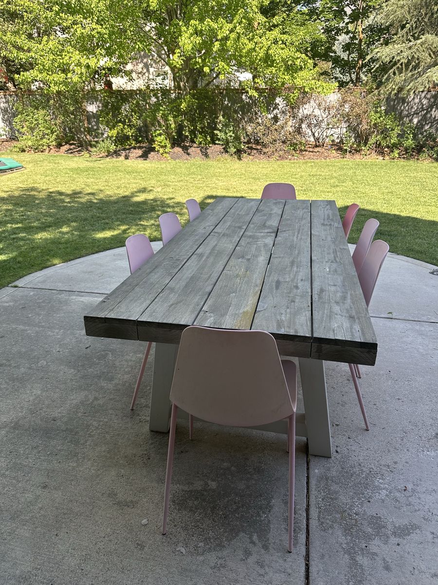 Outdoor table and chairs by Article