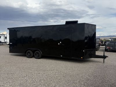 Brand New 8.5x24 Blackout Enclosed Trailer