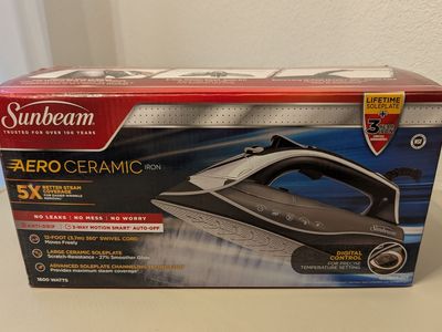 sunbeam aero ceramic iron