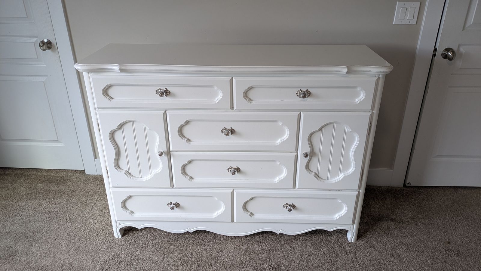 White Dresser
