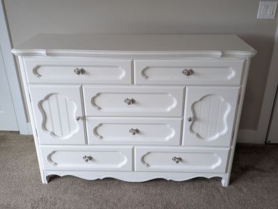 White Dresser