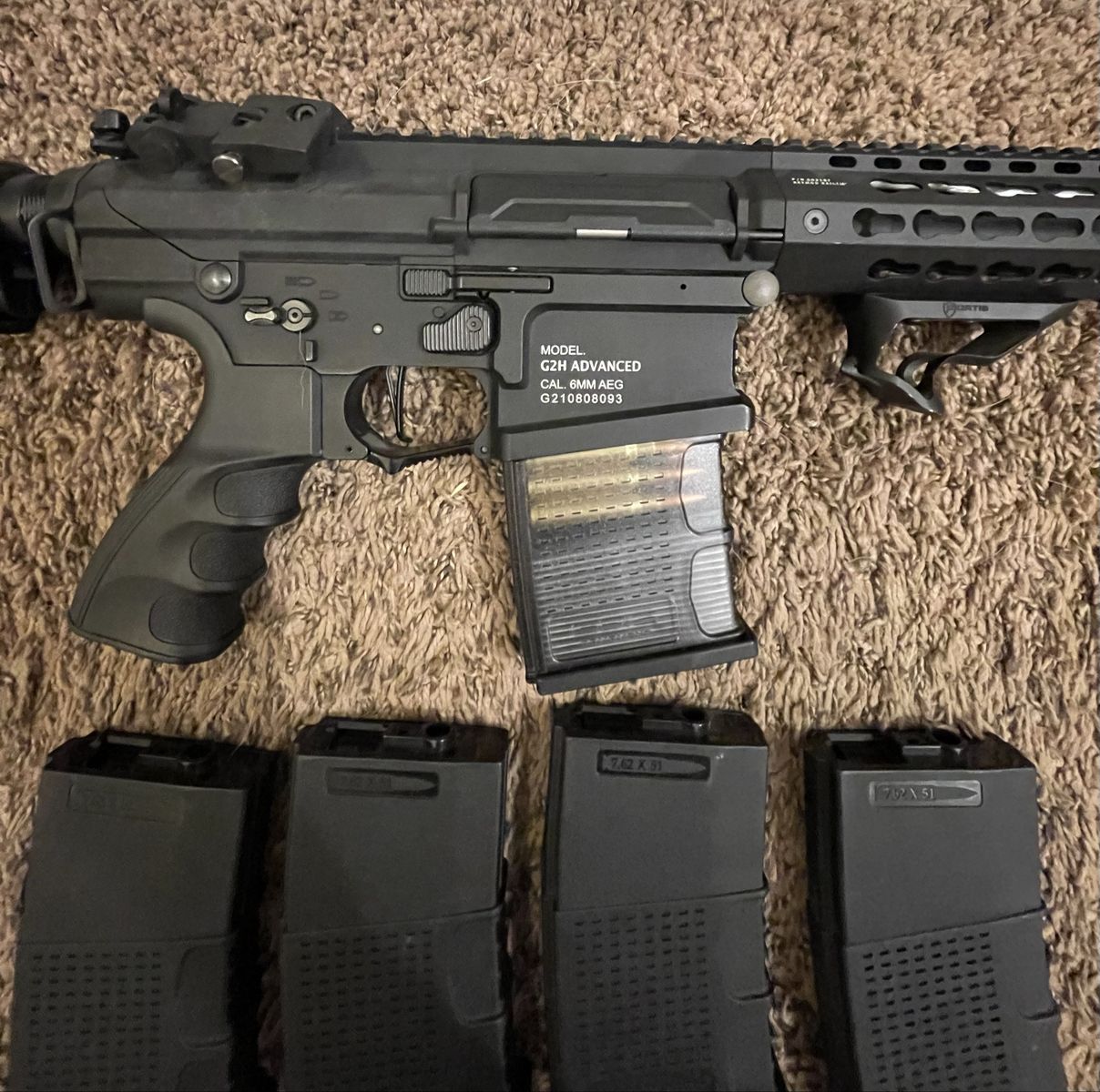 Upgraded G&G TR16 GH2 DMR .308 (sell or trade) 