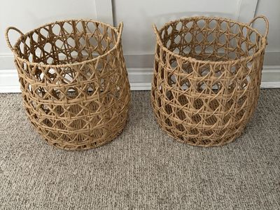 2 Decorative Baskets