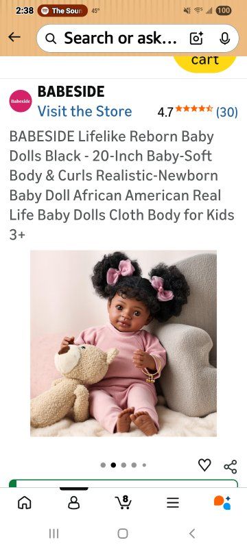 New in Box! 20inch Baby Doll Girl