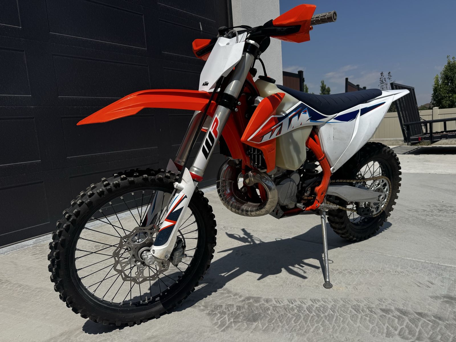 2022 KTM 250 XC TPI Dirt Bike - 54 Hours, FMF Silencer & Upgrades