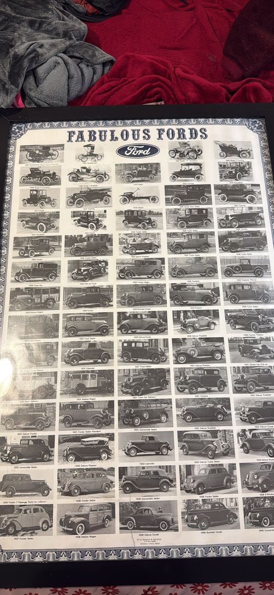 Fabulous fords poster