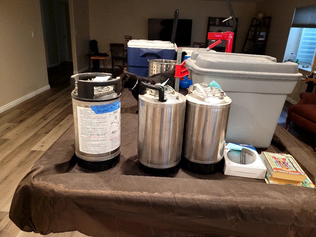 3 gal Cornelius kegs