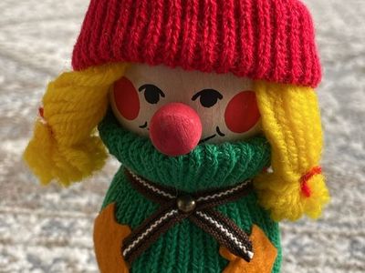 Vintage authentic Swedish tomte gnome