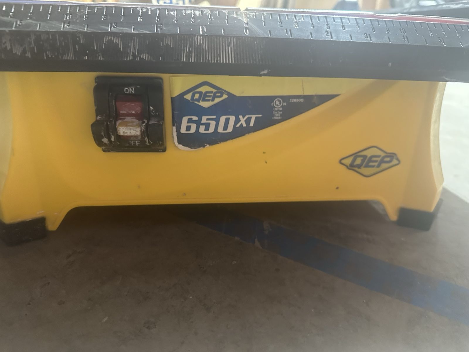 QEP 650XT 120V 3/4 HP 7 inch Tile Saw