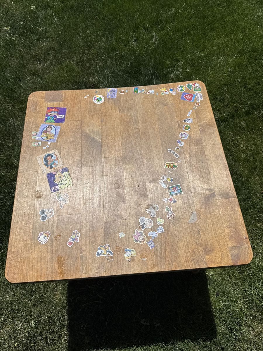 Child’s Wood Table