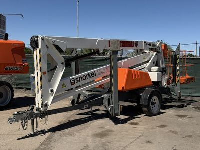 Reach High, Work Around Obstacles & Tow It to the Job – Snorkel TL49J Boom Lift Rental