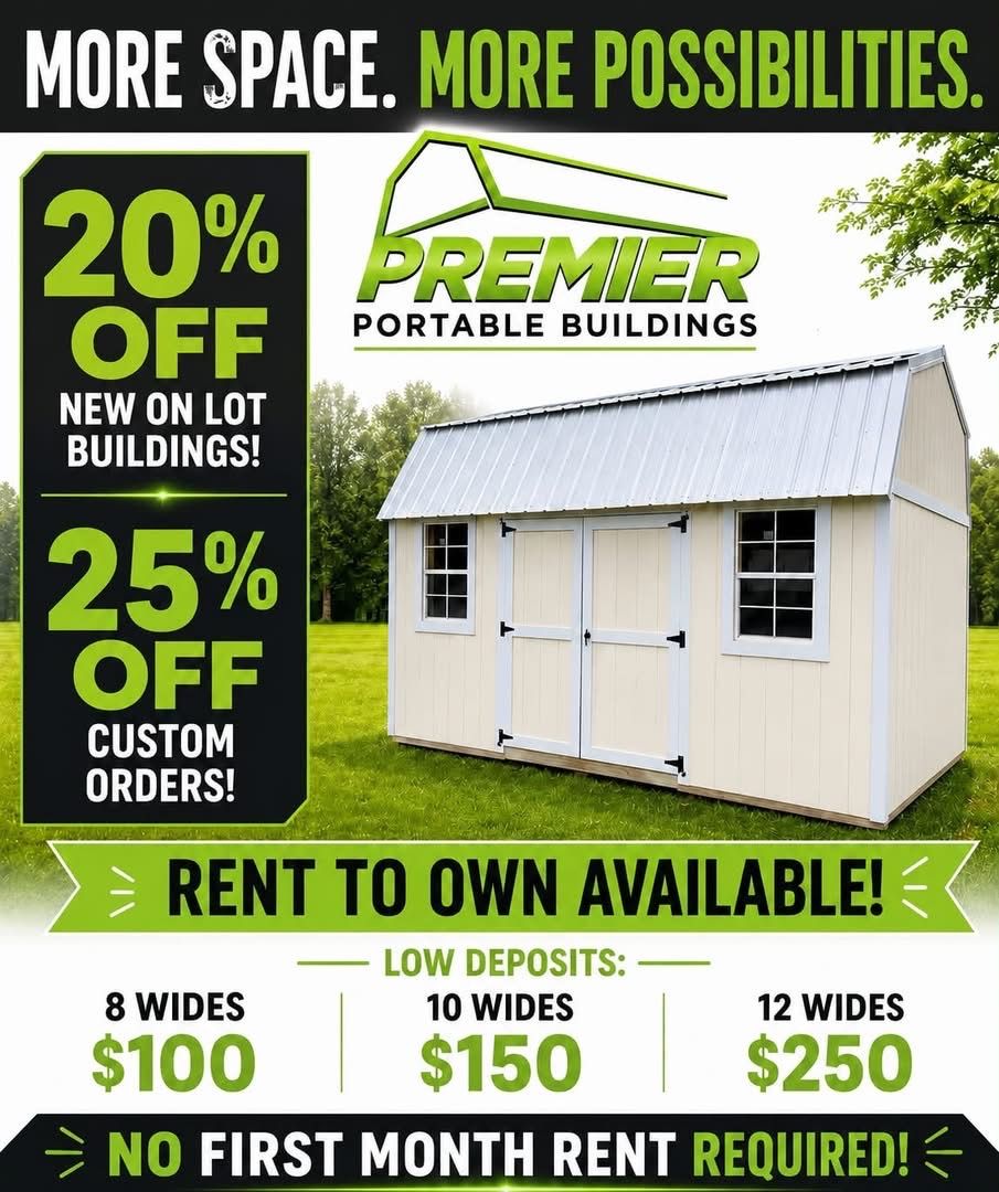 Sheds for Sale Summer Shed Sale - 25% OFF