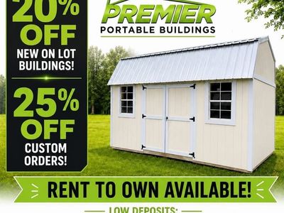 Sheds for Sale Summer Shed Sale - 25% OFF