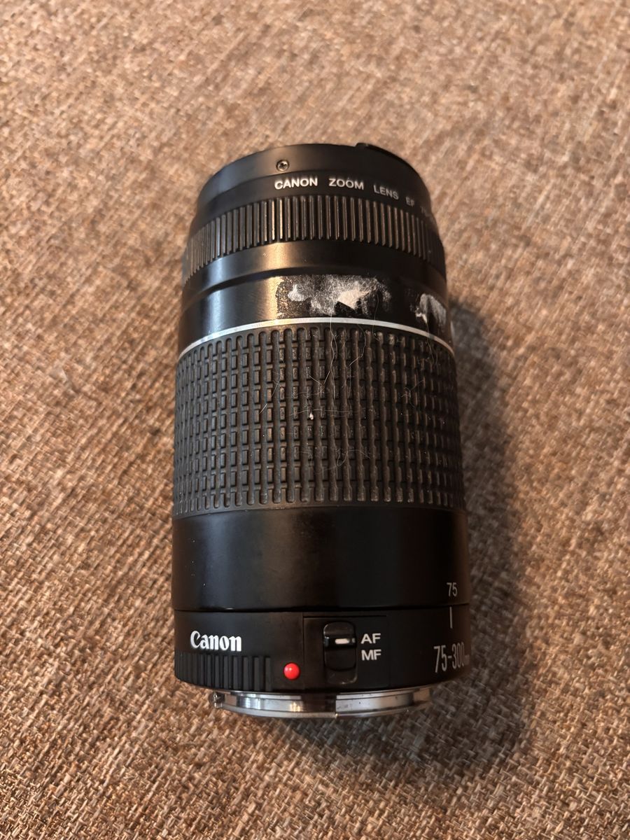 Canon Ef 75-300mm Af-mf Dslr Camera Lens