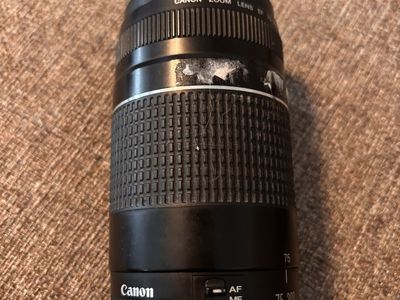 Canon Ef 75-300mm Af-mf Dslr Camera Lens