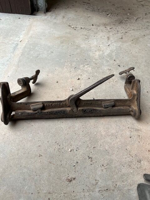 Vintage Henry Disston 1910 Saw Sharpener Vise