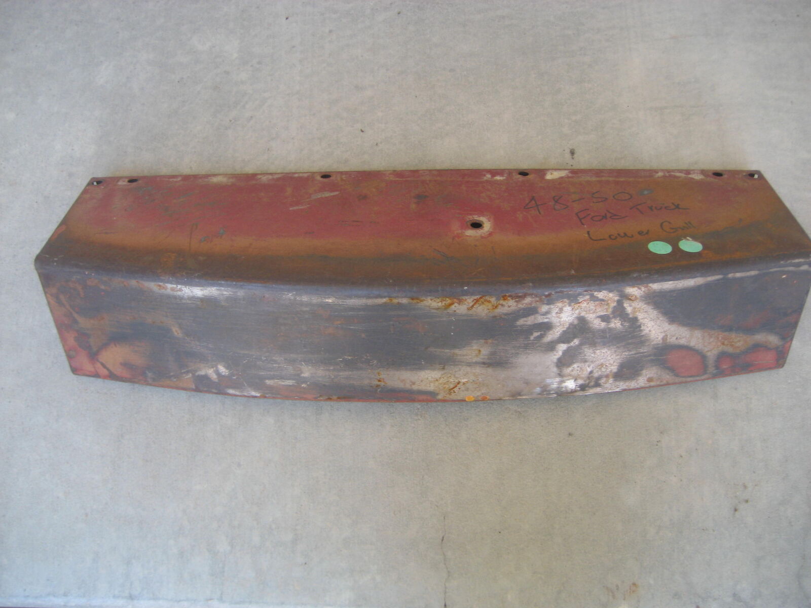 1948-1950 FORD TRUCK LOWER FRONT GRILL VALANCE PANEL