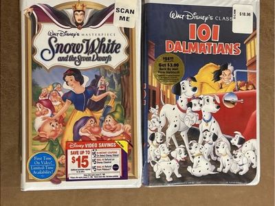 VHS tapes sealed!!
