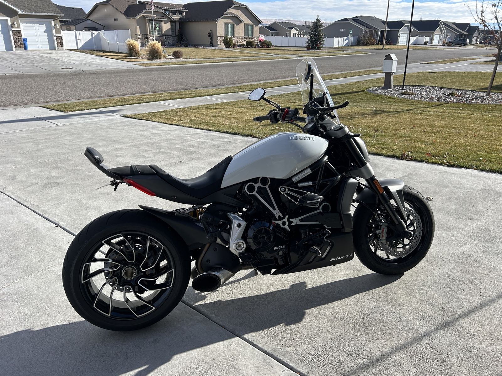 2019 Ducati XDiavel S Motorcycle - Iceberg White