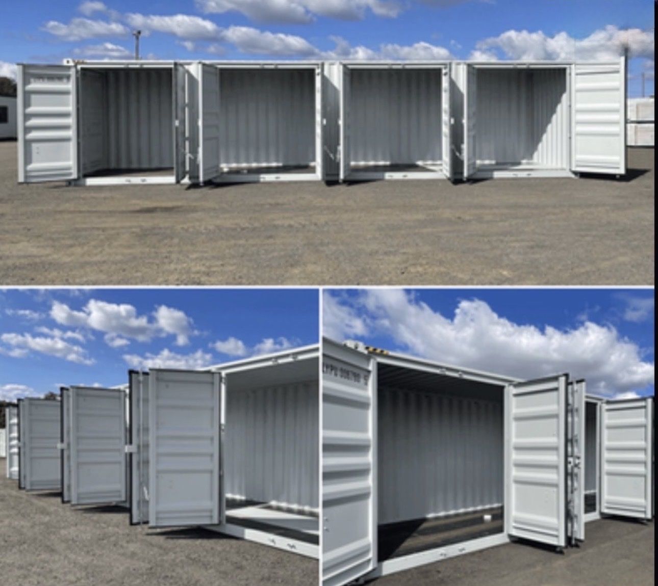 4 door open side  Storage Container - Cargo/Shipping Container for Sale