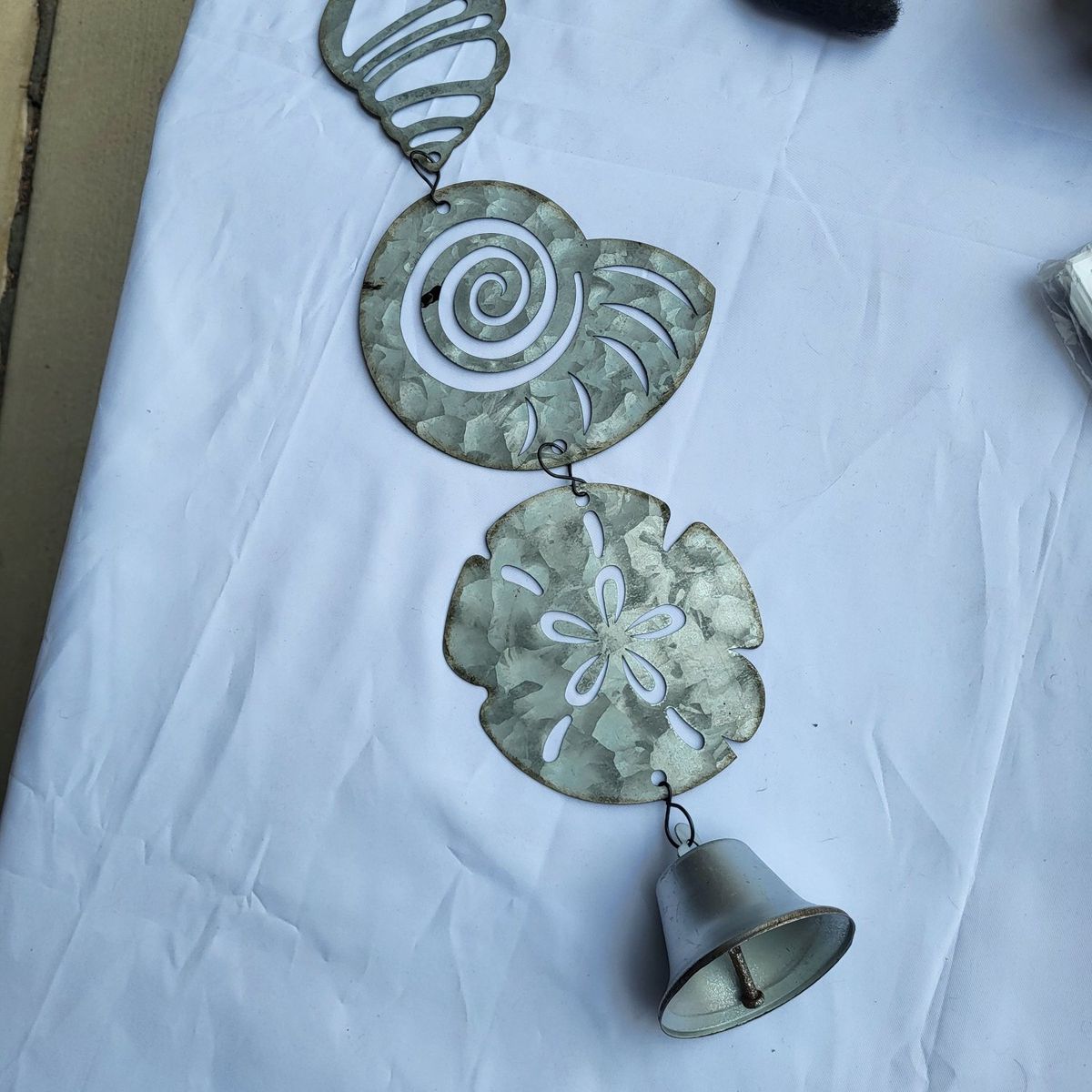 Metal Seashell Wind  Chime