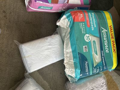 womens Adult Underpads Large