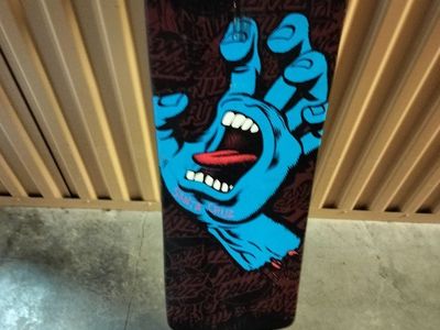 SANTA CRUZ SCREAMING HAND LONGBOARD
Premium Drop-Deck / Lowered Deck Cruiser