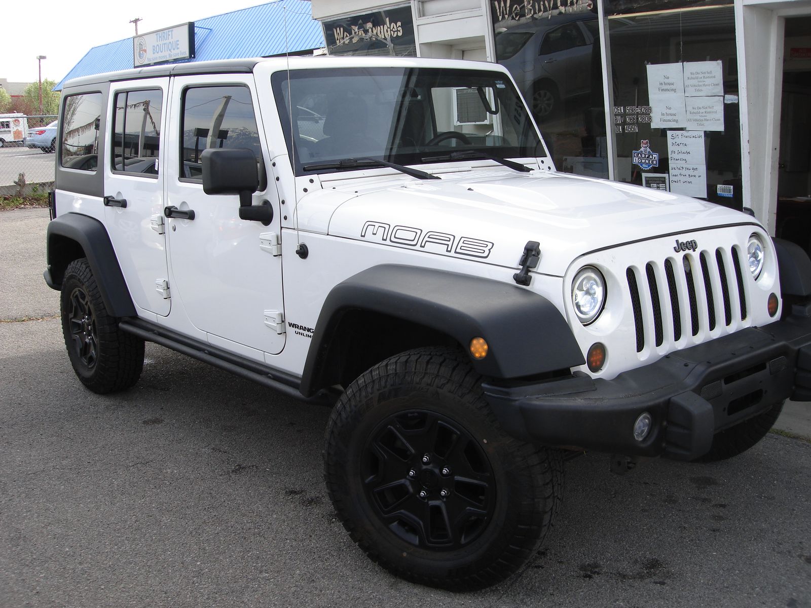 2013 Jeep Wrangler Unlimited Moab