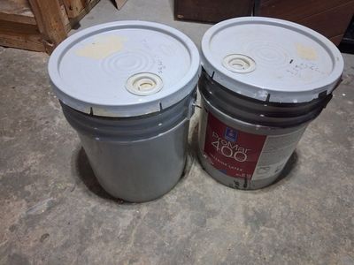 Sherwin-Williams ProMar 400 Interior Latex Paint - 5 Gallons, Light Neutral Beige, Unused