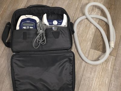 ResMed S8 AutoSet II EPR Easy Breath Tech CPAP w/ 3i Humidaire Humidifier Bag Hose