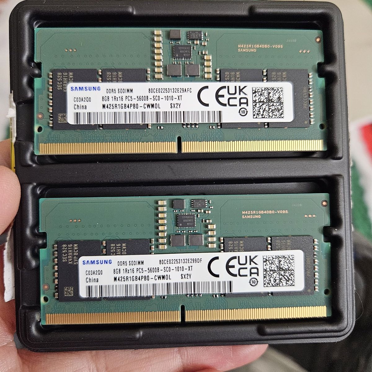 16 GB ddr5 ram 5600 mh, for laptop, ( 2x8gb)