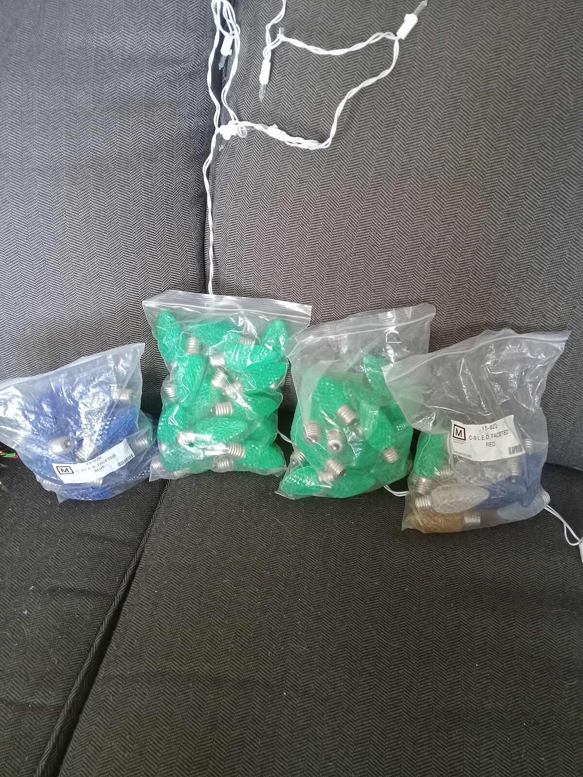 Interior and exterior Christmas lights. New and used.