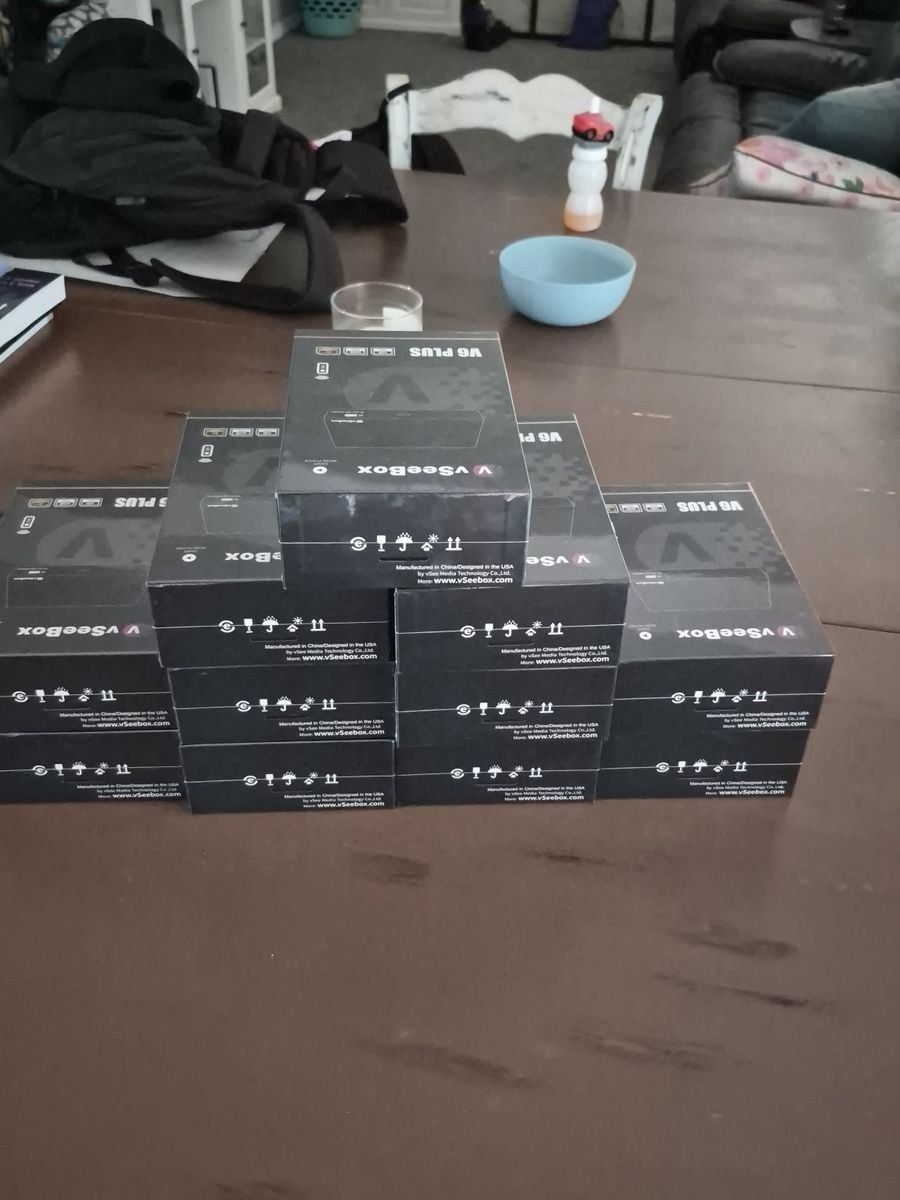 VSeeBox V6 Plus DDR Android TV Box - New in Box