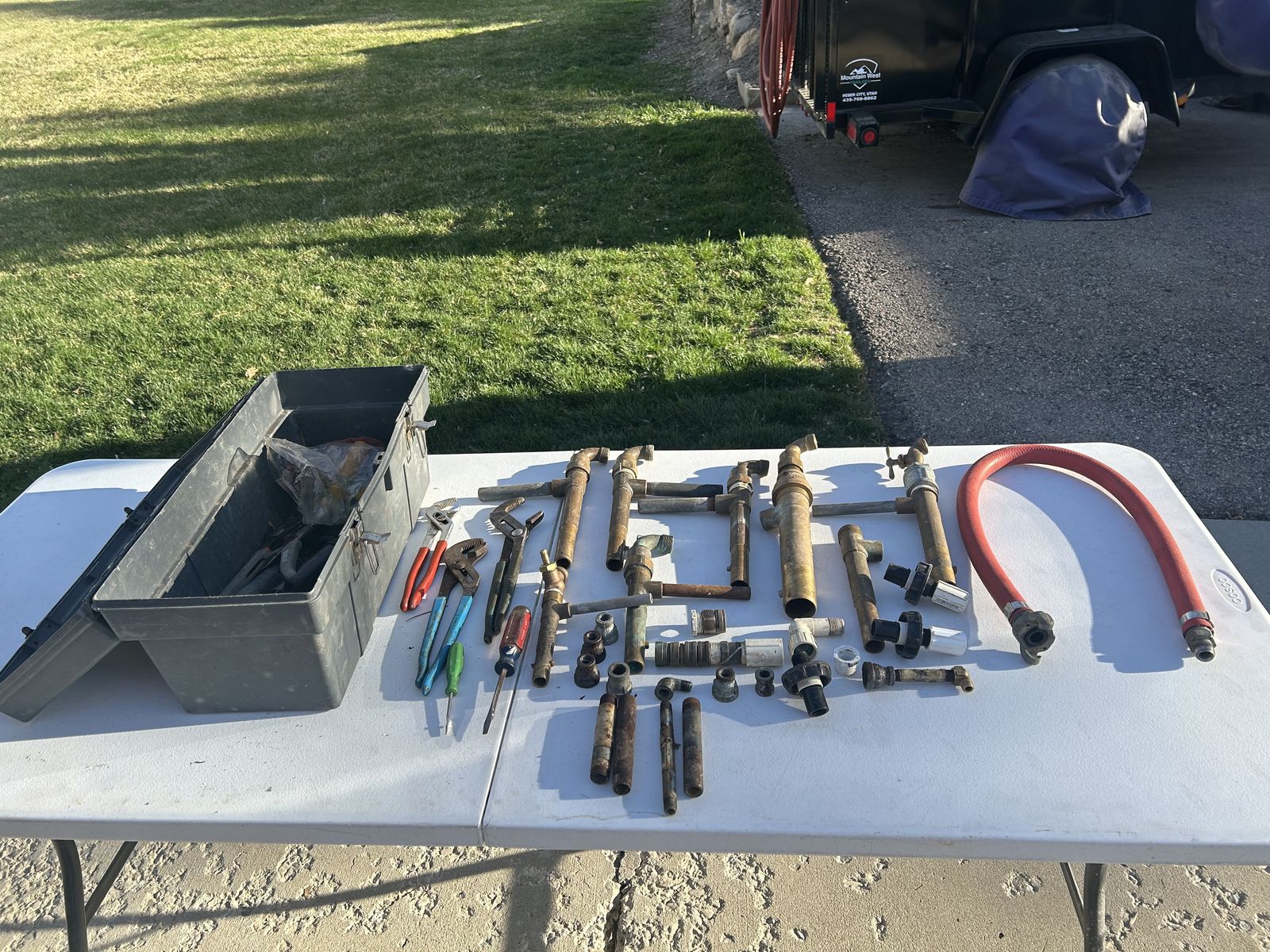 Landscaper Sprinkler Blowout Accessory Tool Kit