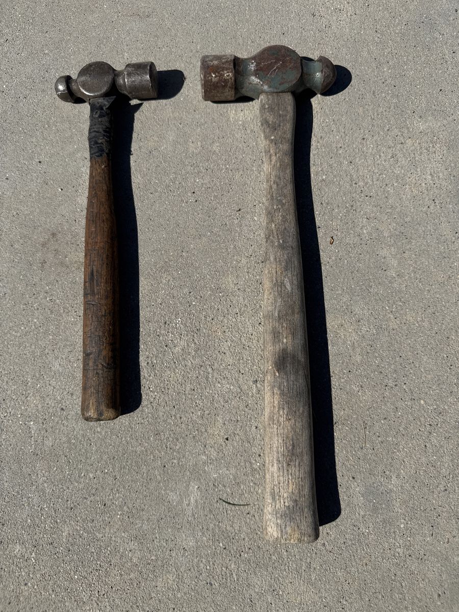 Used ball peen hammers