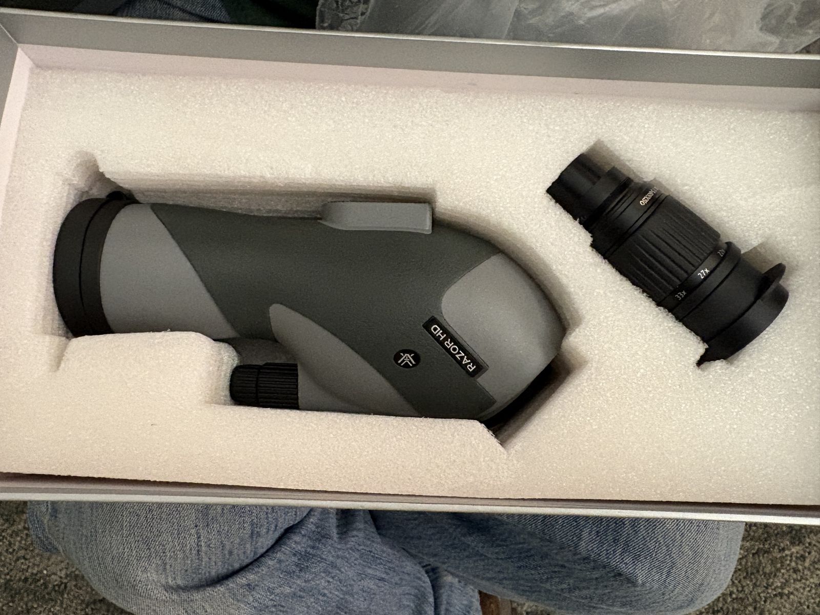 Vortex Razor HD 11-33x50 Spotting Scope with Hardshell Case