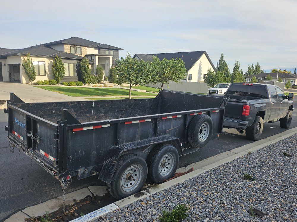 7x14 dump trailer 14,000 LB  2020 Used