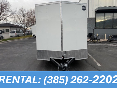 7 X 12 ENCLOSED TRAILER FOR RENT TANDEM AXLE
