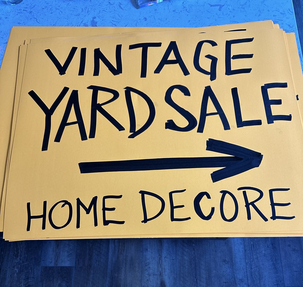 VINTAGE YARD SALE