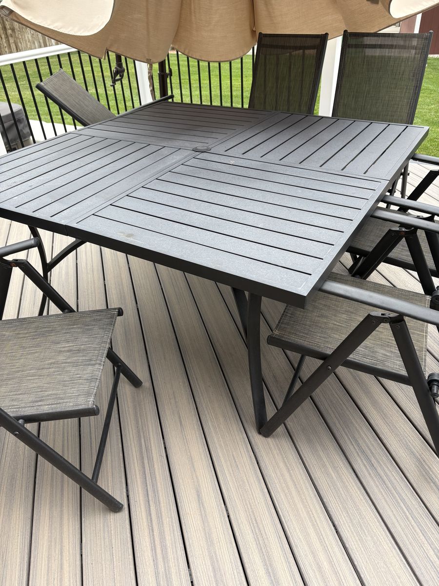 Patio dining set 9 pieces
