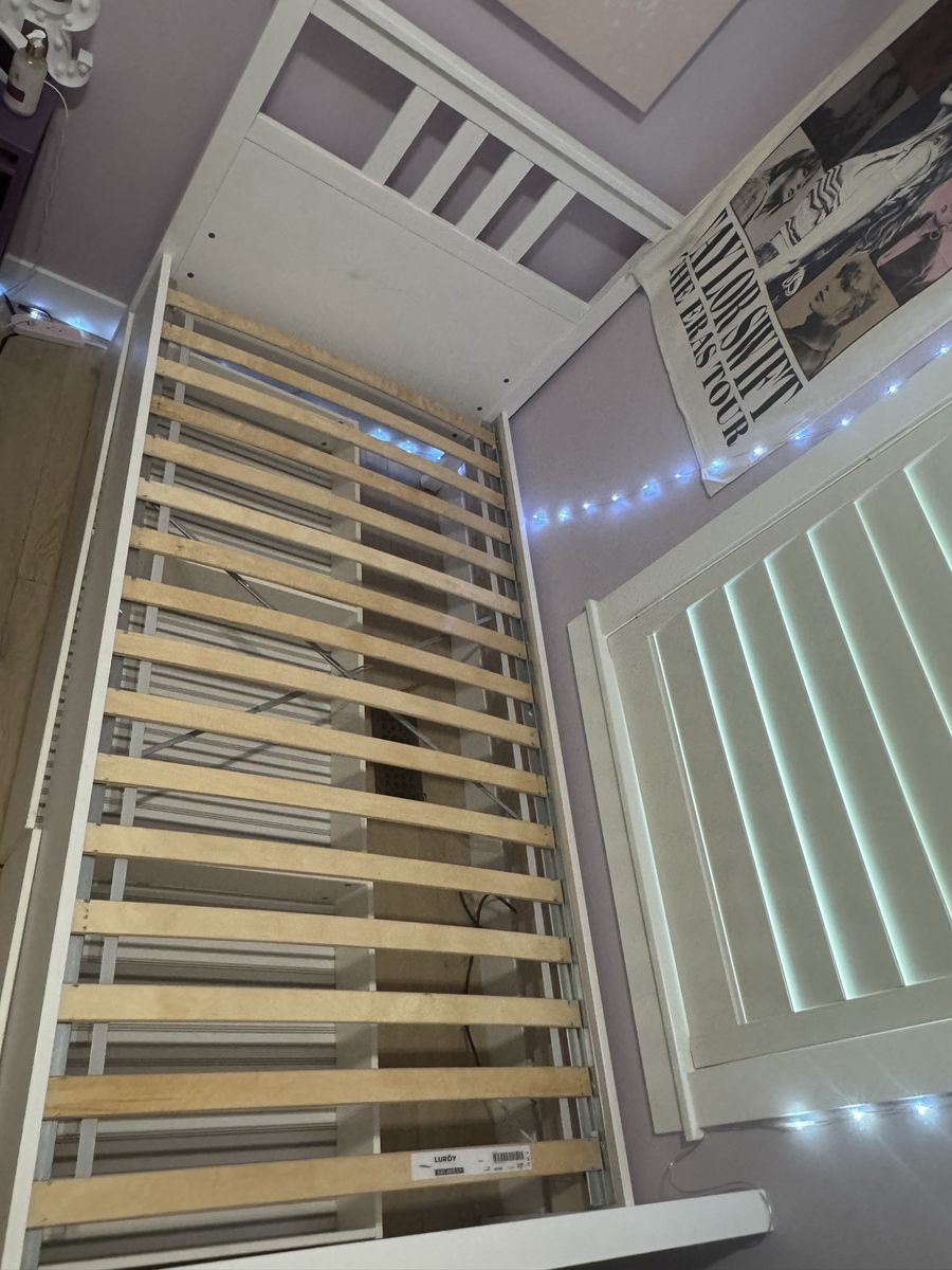 Twin IKEA Storage Bed w/Mattress