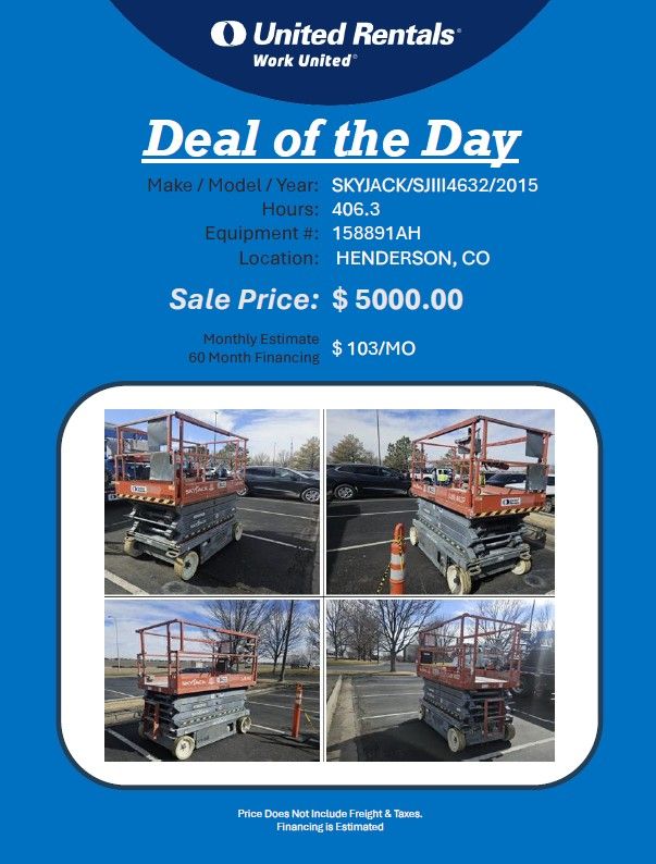 Scissor Sky Jack 4632 2015 in Henderson CO