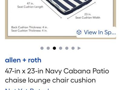 Outdoor Lounge Cushions Allen Roth