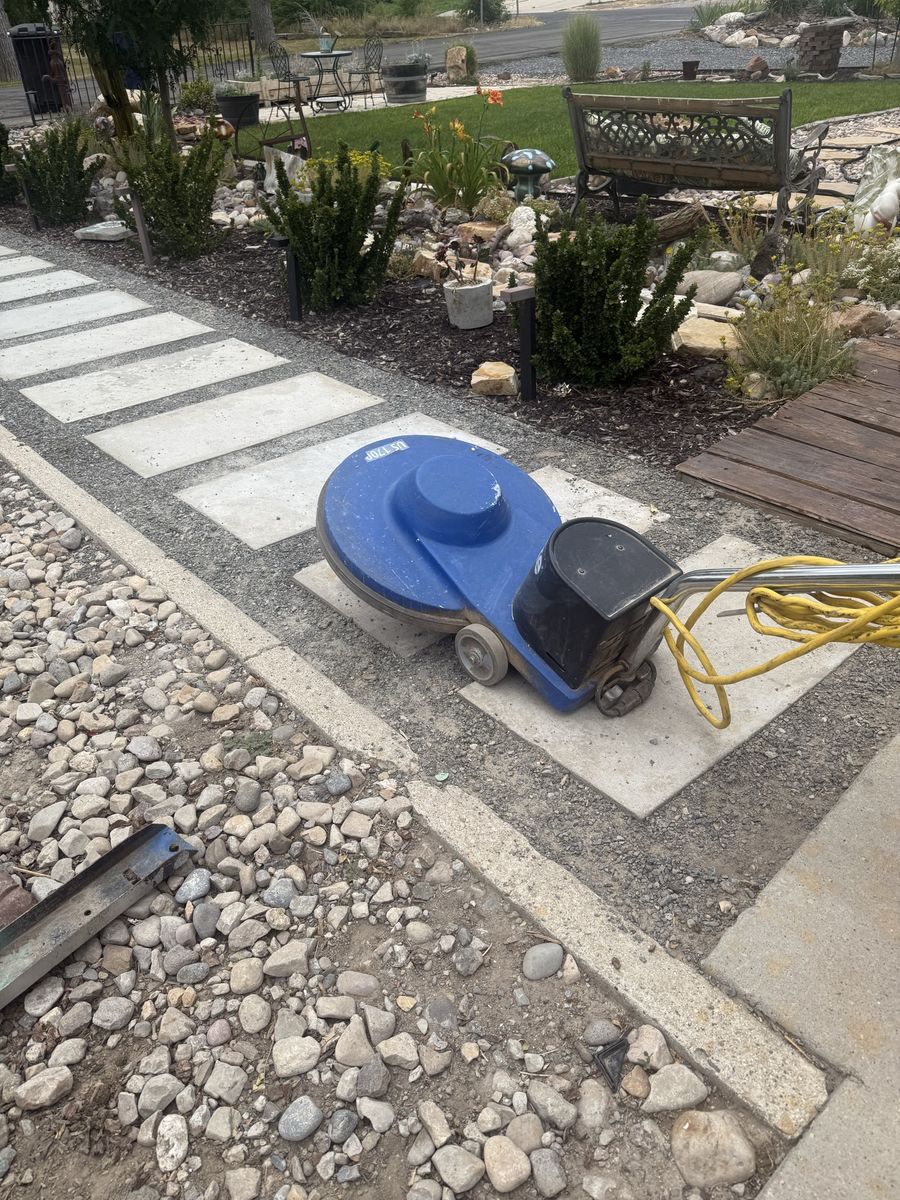 Industrial Floor Scrubber Buffer
